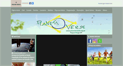 Desktop Screenshot of planetaverde.org.br