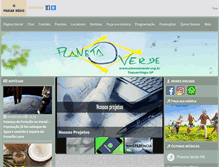 Tablet Screenshot of planetaverde.org.br